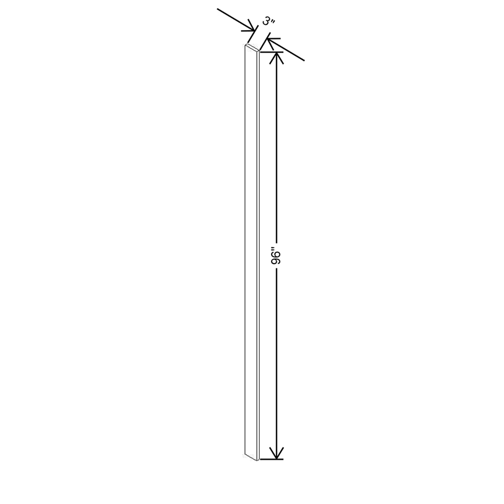 CNC Classic Milano Sunset 3" W X 96" H Fillers