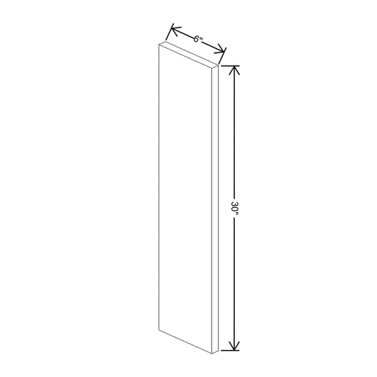 Wolf Classic Hanover Grey Stain Filler 6"W X 30"H