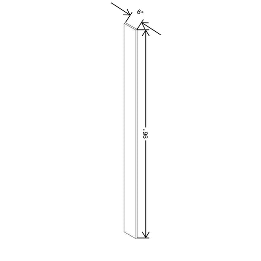 CNC Classic Broadway Silk 6" W X 96" H Fillers