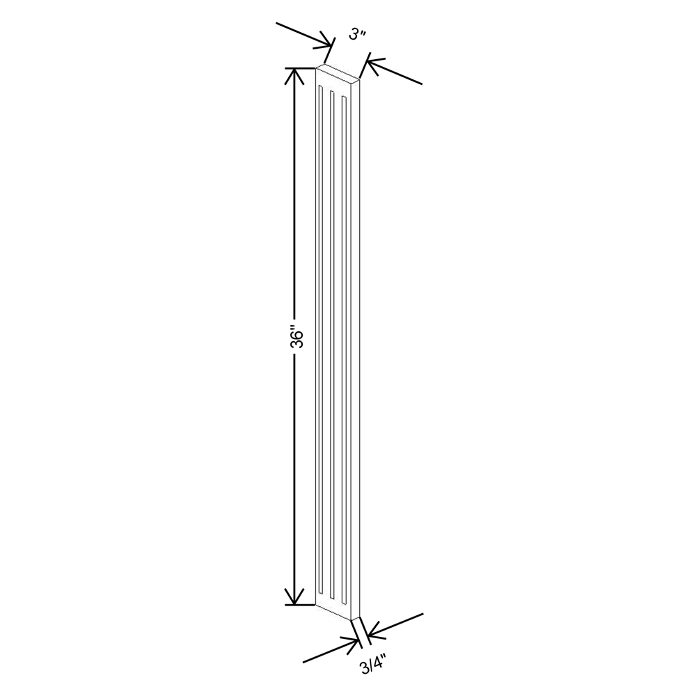 Cubitac Imperial Bergen Latte 336 Fluted Filler