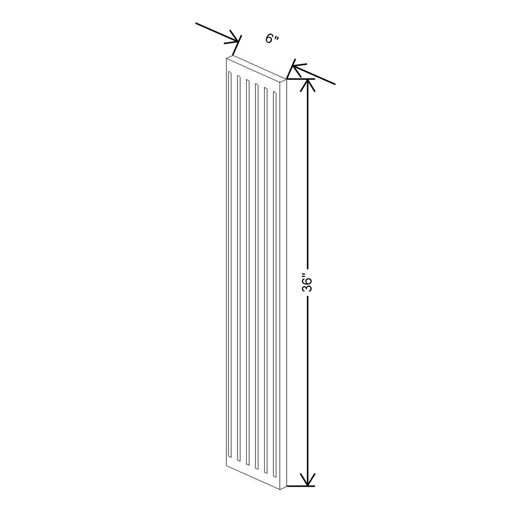 Cubitac Imperial Bergen Latte 636 Fluted Filler