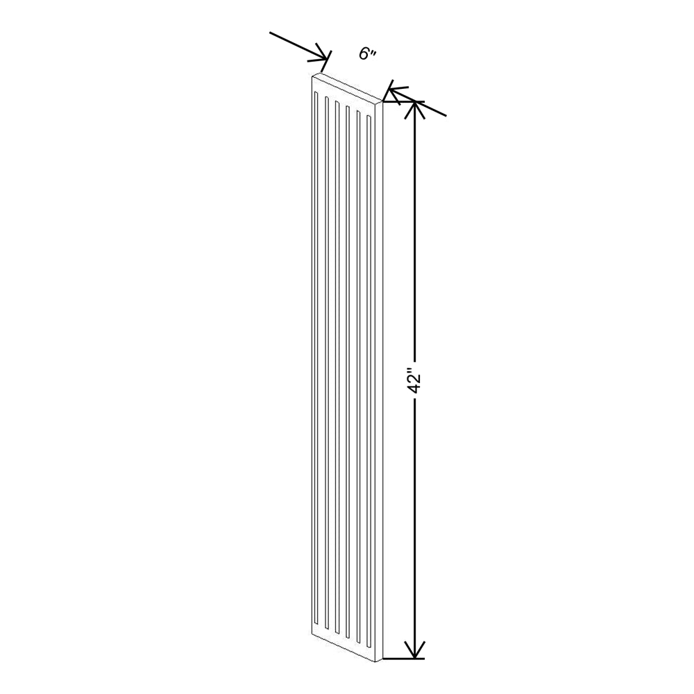 Cubitac Imperial Montclair Sapphire 642 Fluted Filler