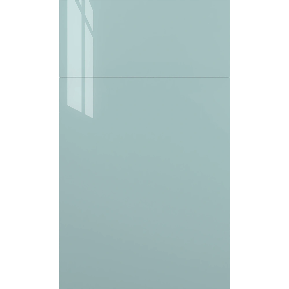 Fabuwood Ovela Catalina Agua Marina Gloss Door Sample