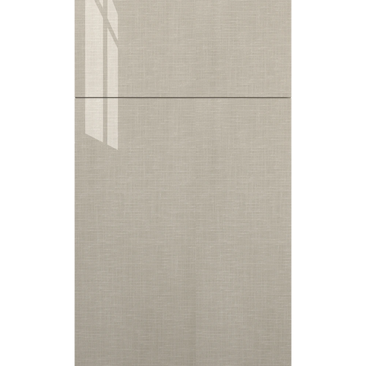 Fabuwood Ovela Catalina Textil Plata Door Sample