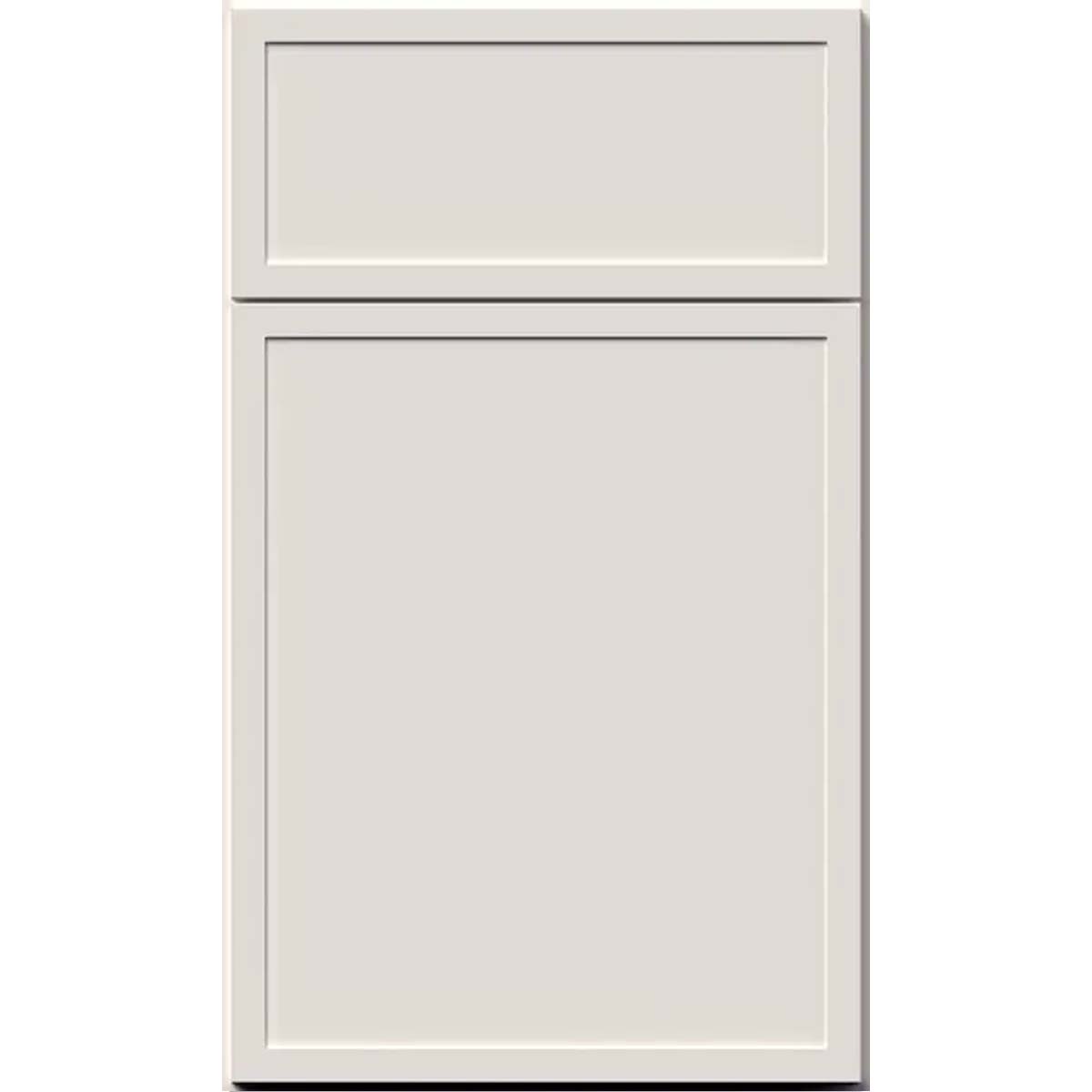 Fabuwood Allure Luna Dove Shaker White Door Sample