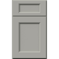 Fabuwood Allure Fusion Nickel Recessed Panel Grey Door Sample