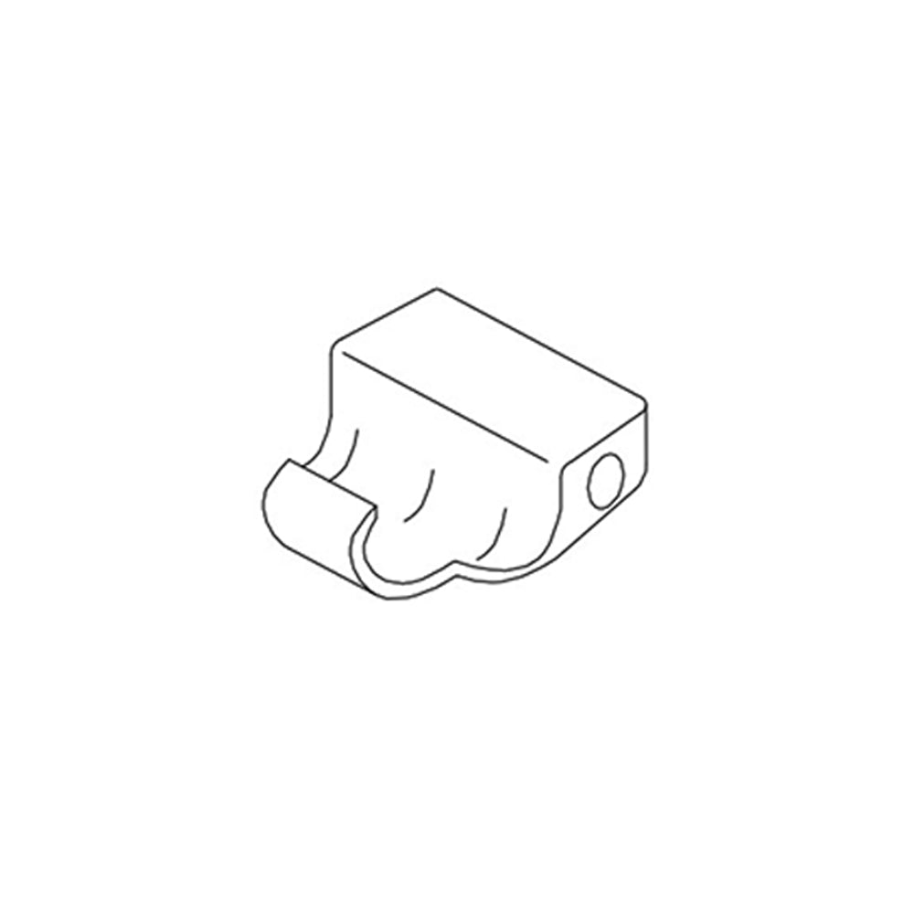 Wolf Classic York White Paint Hinge Abgke Restrictor Clip