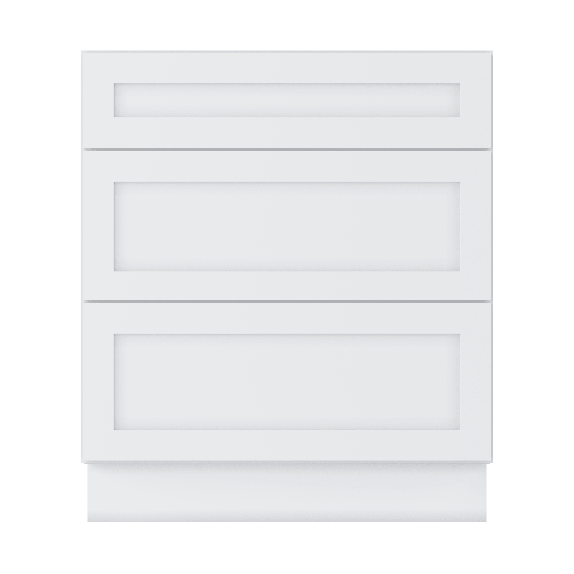 Linen Range Base Kitchen Cabinet LRB30 Alpina White LessCare 30 in. width 34.5 in. height 24 in. depth