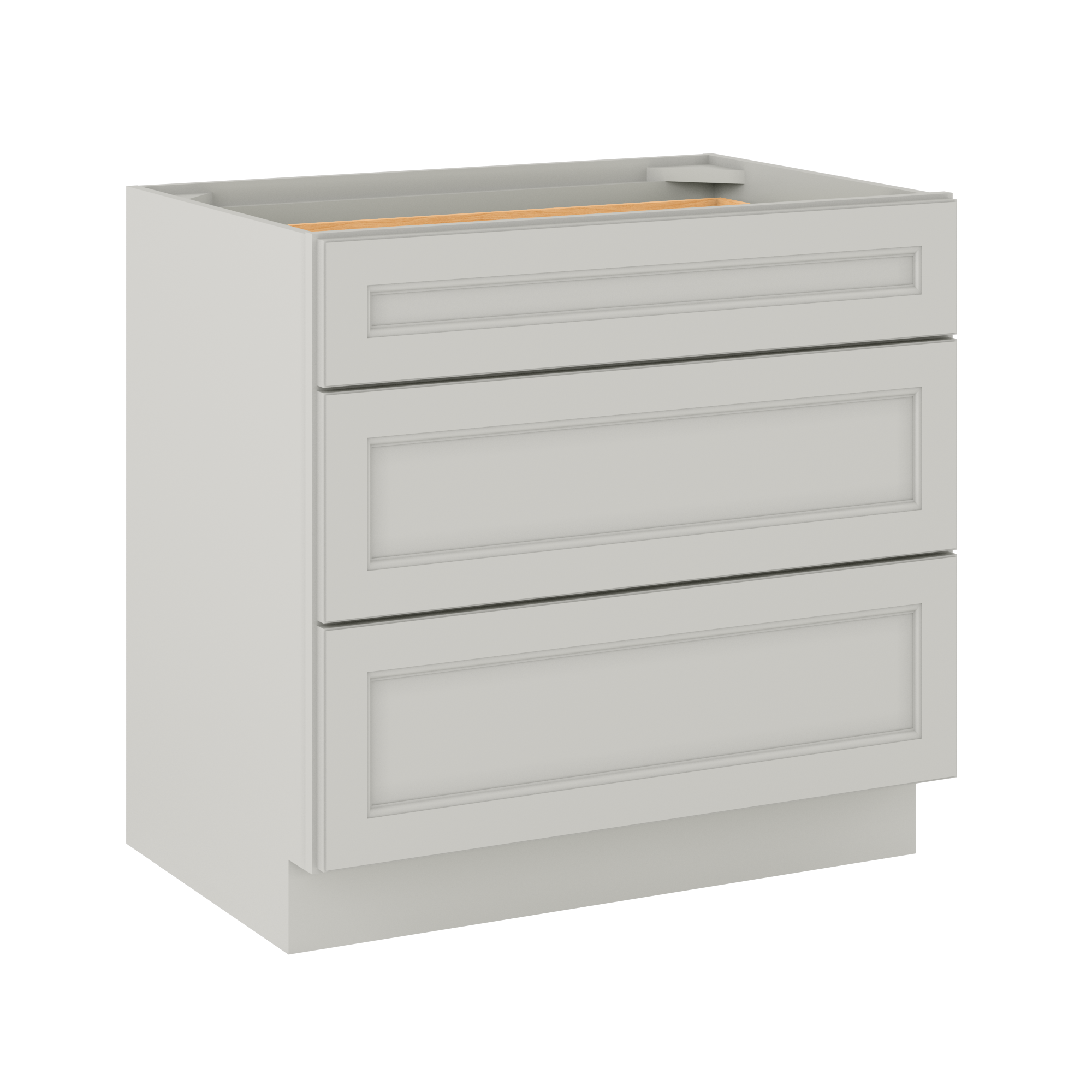 Linen Range Base Kitchen Cabinet LRB36 Milan Pearl 36 in. width 34.5 in. height 24 in. depth