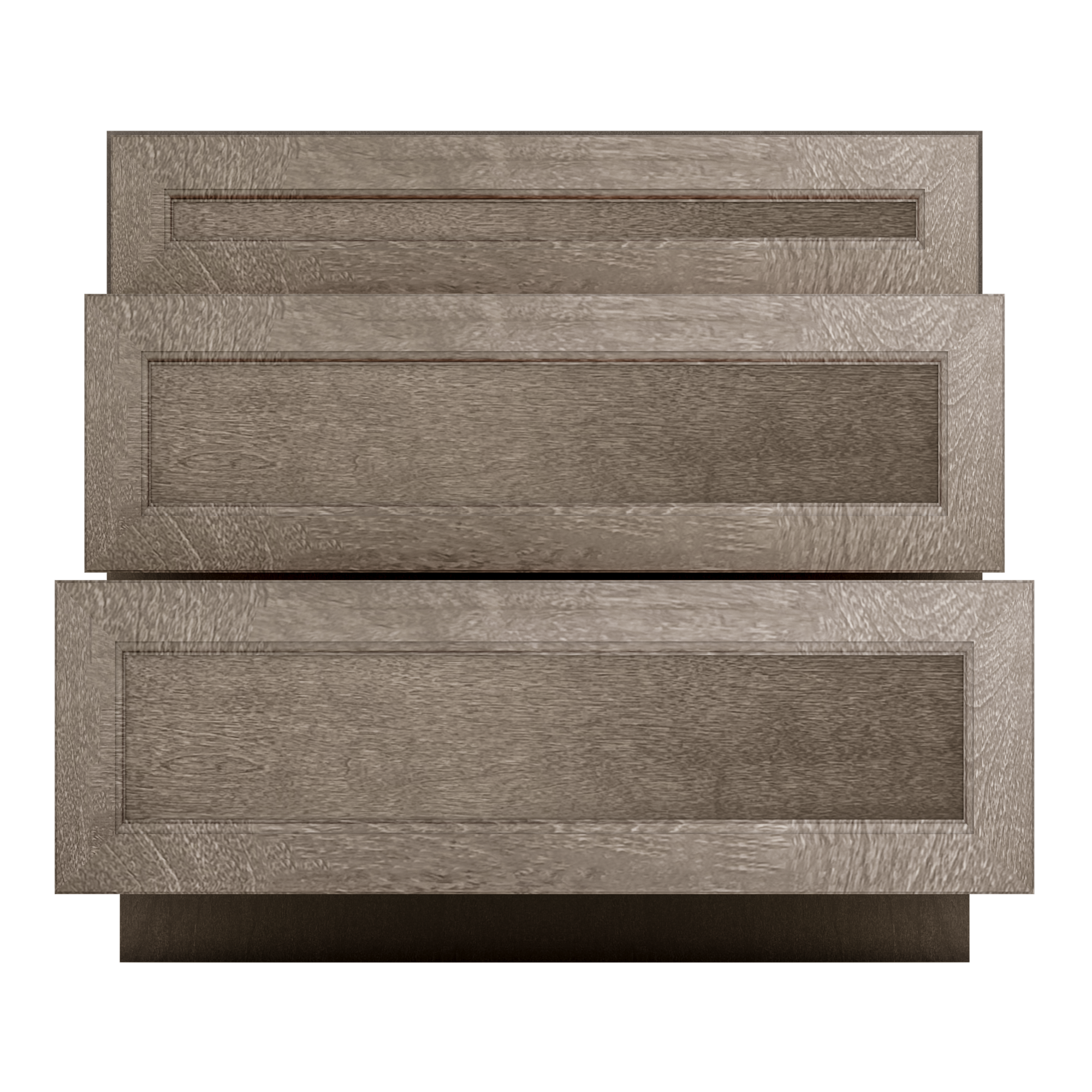 Linen Range Base Kitchen Cabinet LRB36 Milan Slate 36 in. width 34.5 in. height 24 in. depth