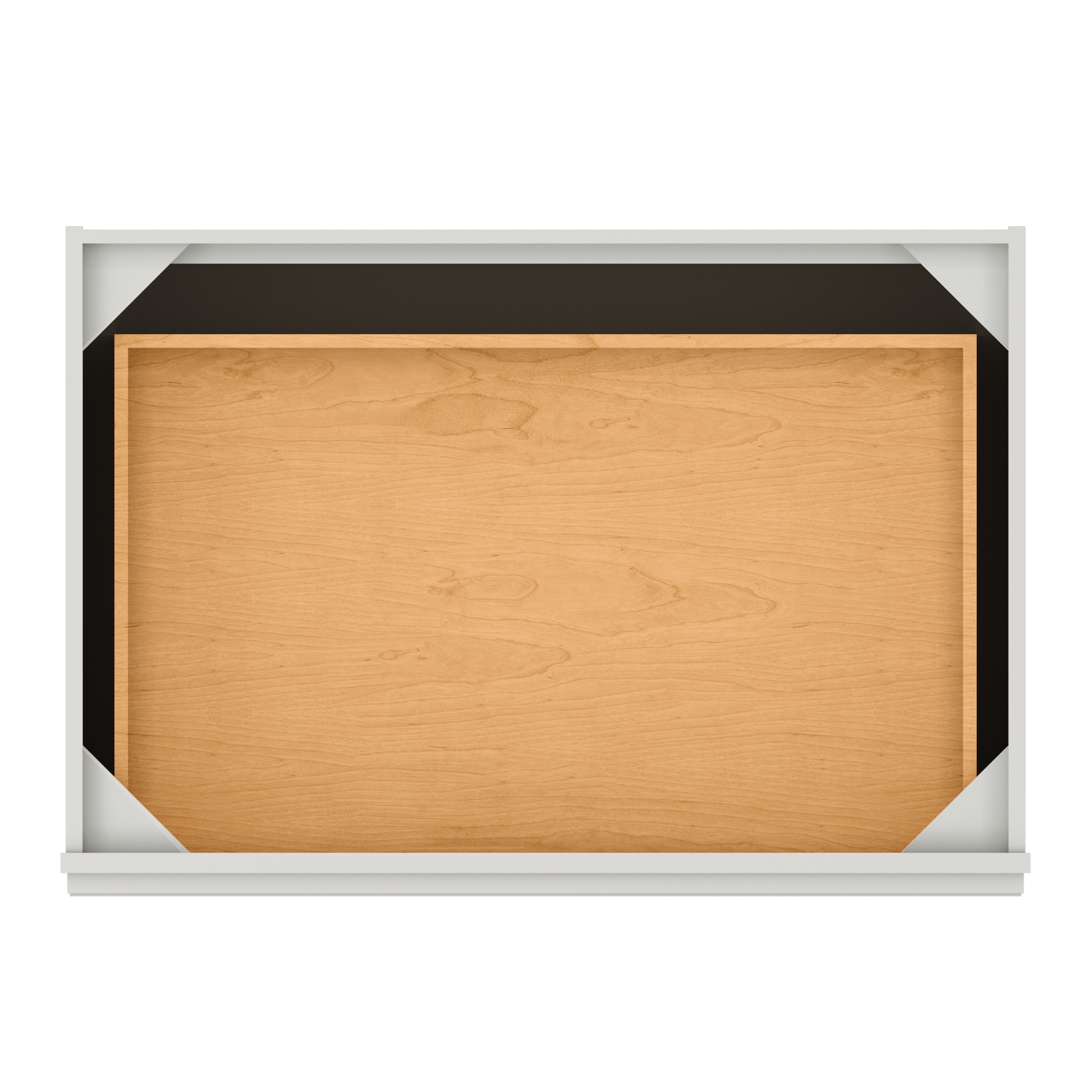 Linen Range Base Kitchen Cabinet LRB36 Milan Pearl 36 in. width 34.5 in. height 24 in. depth