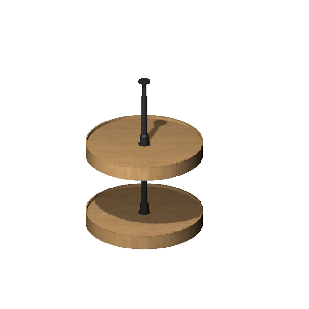 Fabuwood Allure Luna Desert Oak 27" W X 30" H Lazy-Susan Wood