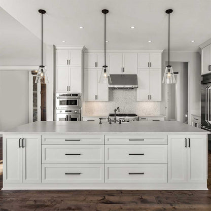 Wall End Kitchen Cabinet WEC1230 Milan Pearl 12 in. width 30 in. height 12 in. depth