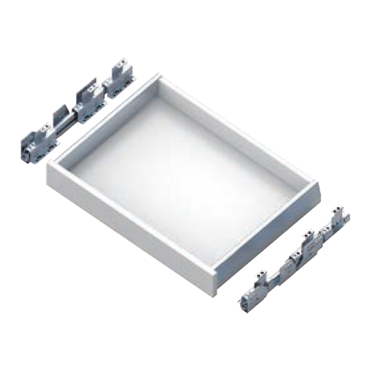 Modernform Cabinet Matte White 18" W Roll Out Tray