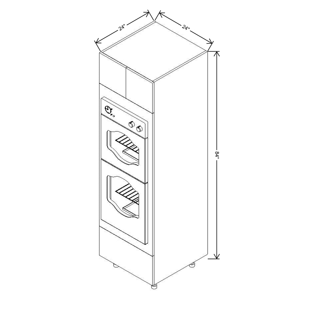 Fabuwood Illume Catalina Olmo 3 30" High Wall