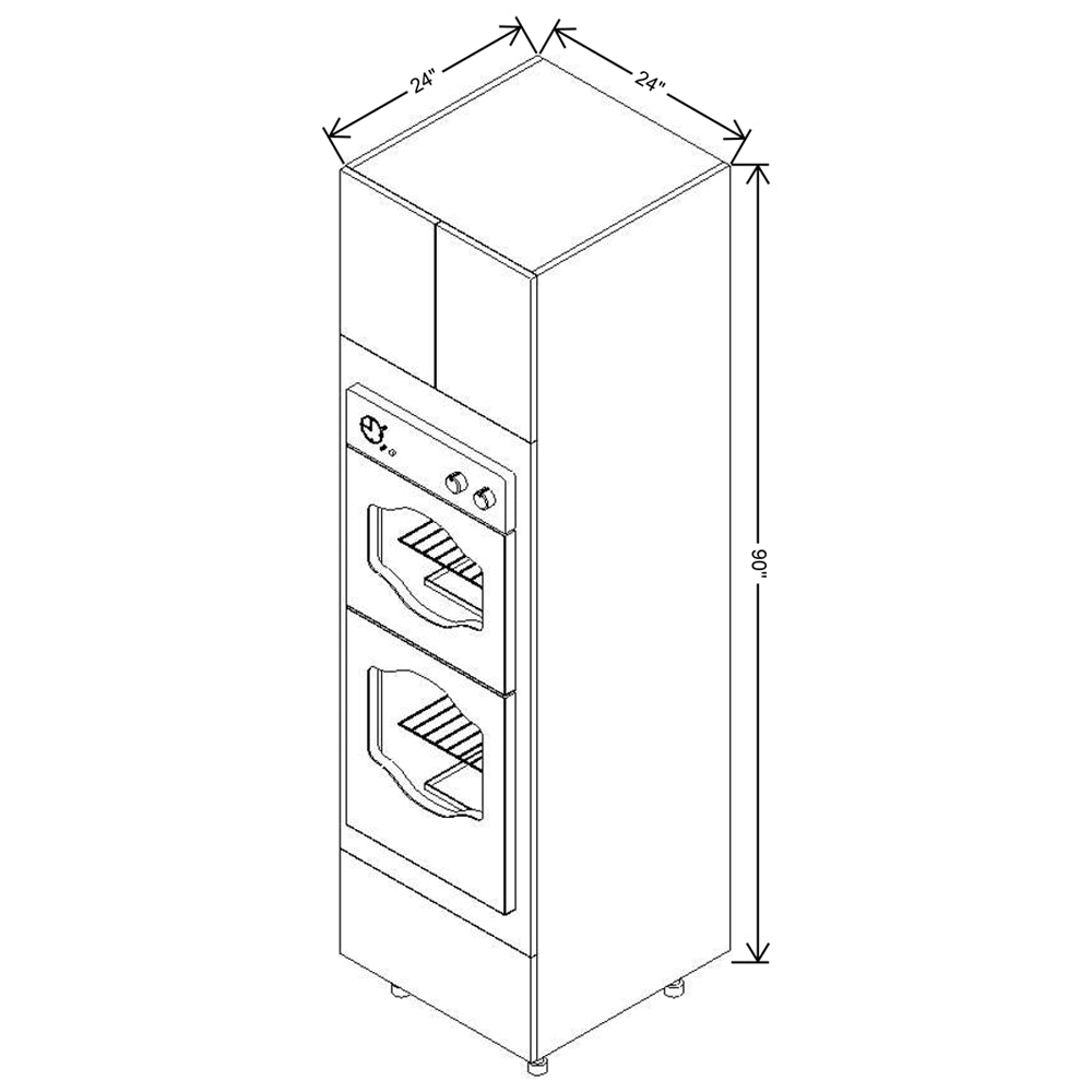 Fabuwood Illume Catalina Muratti 1 36" High Wall