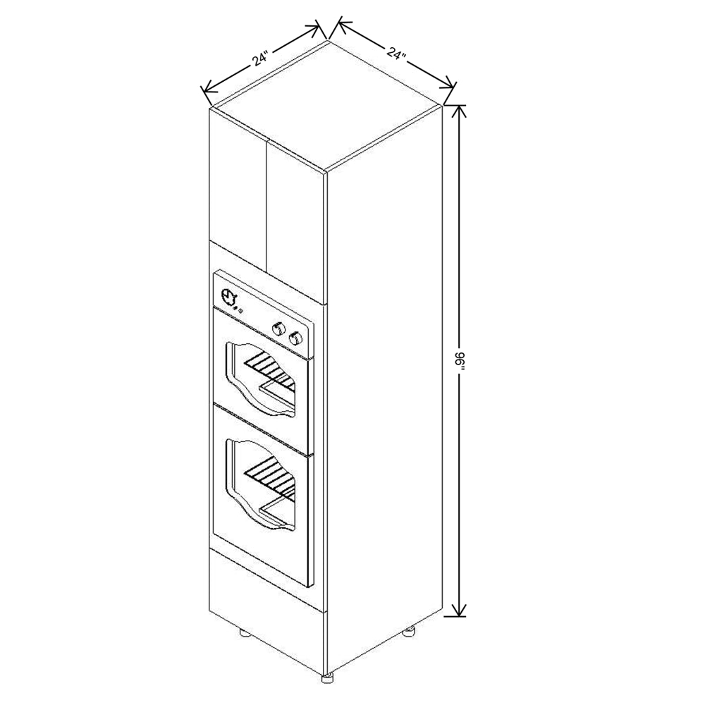 Fabuwood Illume Catalina Como Ash 2 42" High Wall