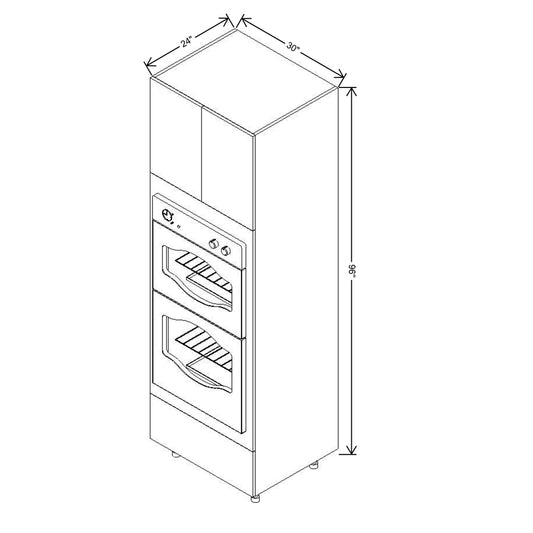 Fabuwood Illume Catalina Nocce 3 12" High Lift Up Wall