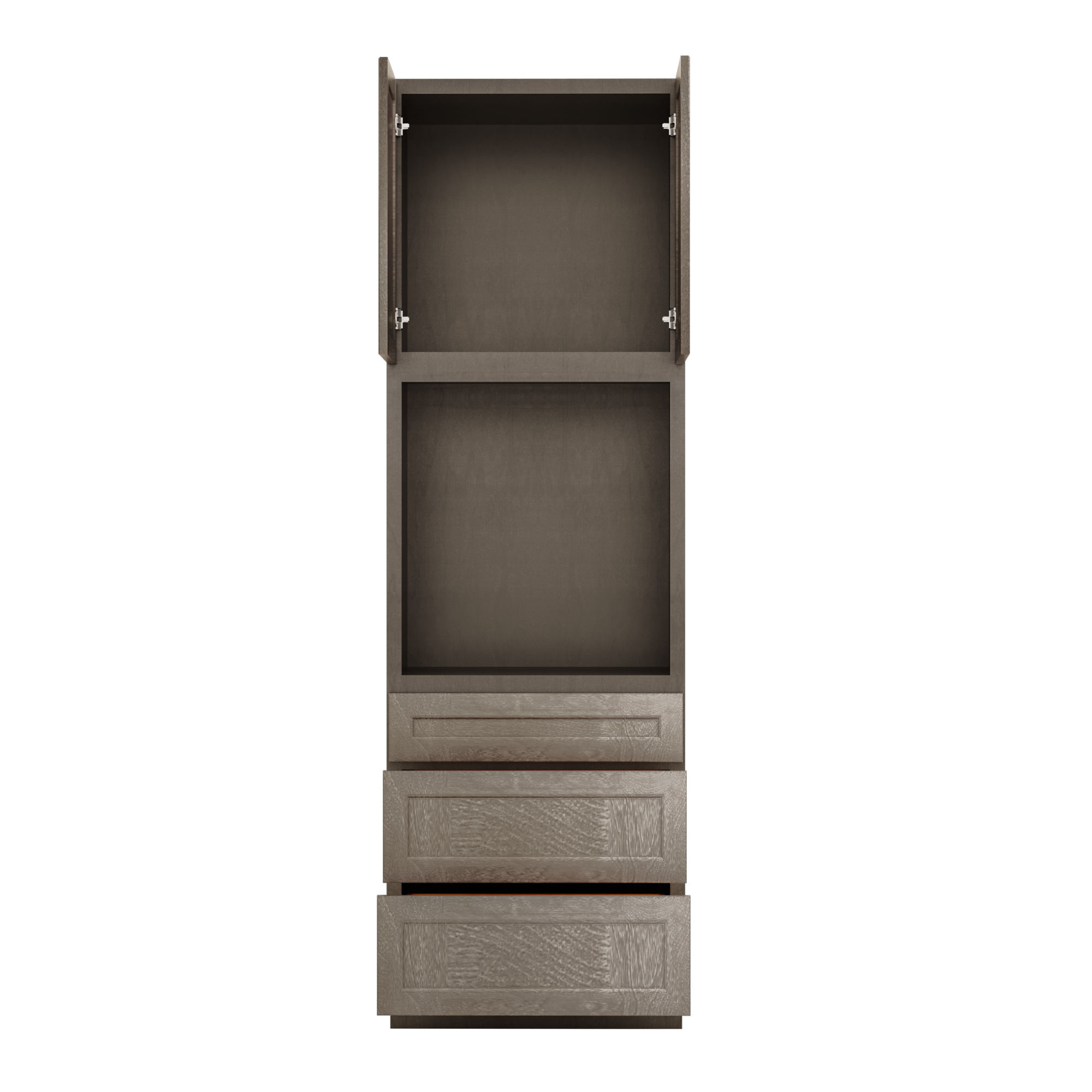 Oven Kitchen Cabinet OC3096 Milan Slate 30 in. width 96 in. height 24 in. depth