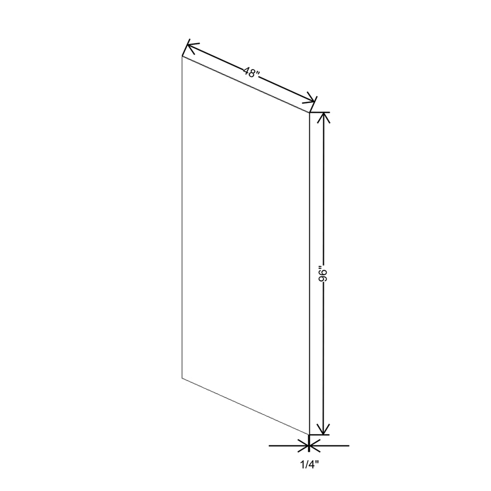 Cubitac Imperial Montclair Sapphire 48"x96"x1/4" Panel