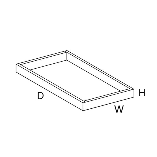 Wolf Classic Dartmouth Honey Stain Install One 24"D Pull Out Shelf