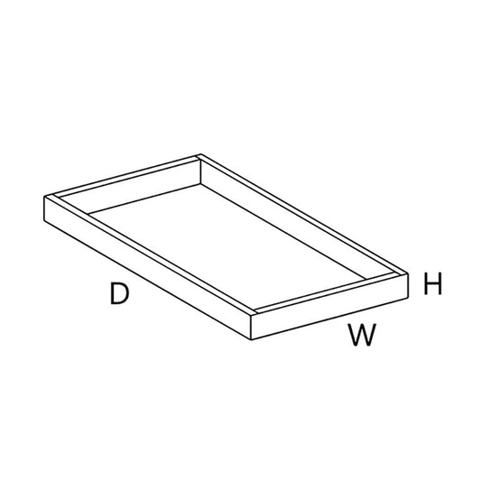 Wolf Classic Dartmouth White Paint 21"D Pull Out Shelf w/SC {Shipped Loose}