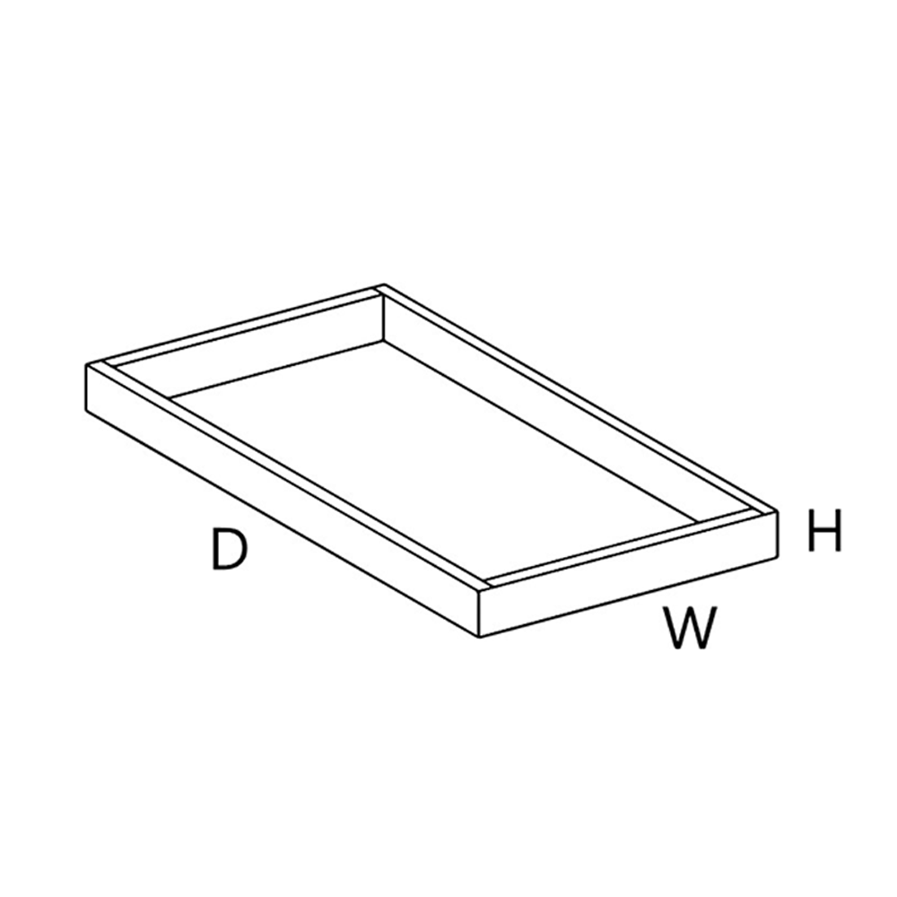 Wolf Classic Dartmouth Brownstone Stain 21"D Pull Out Shelf w/SC {Shipped Loose}