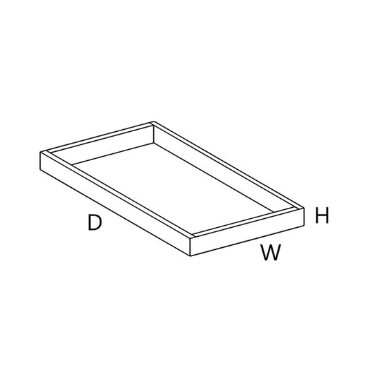 Wolf Classic Dartmouth Brownstone Stain 21"D Pull Out Shelf w/SC {Shipped Loose}