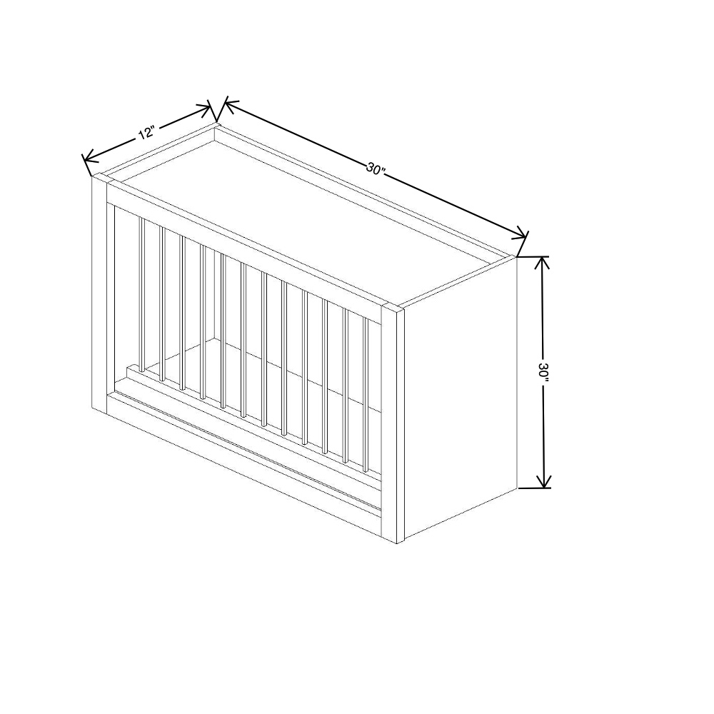 Cabinetry, Wolf Classic Grove Terrain Stain, part,PR30