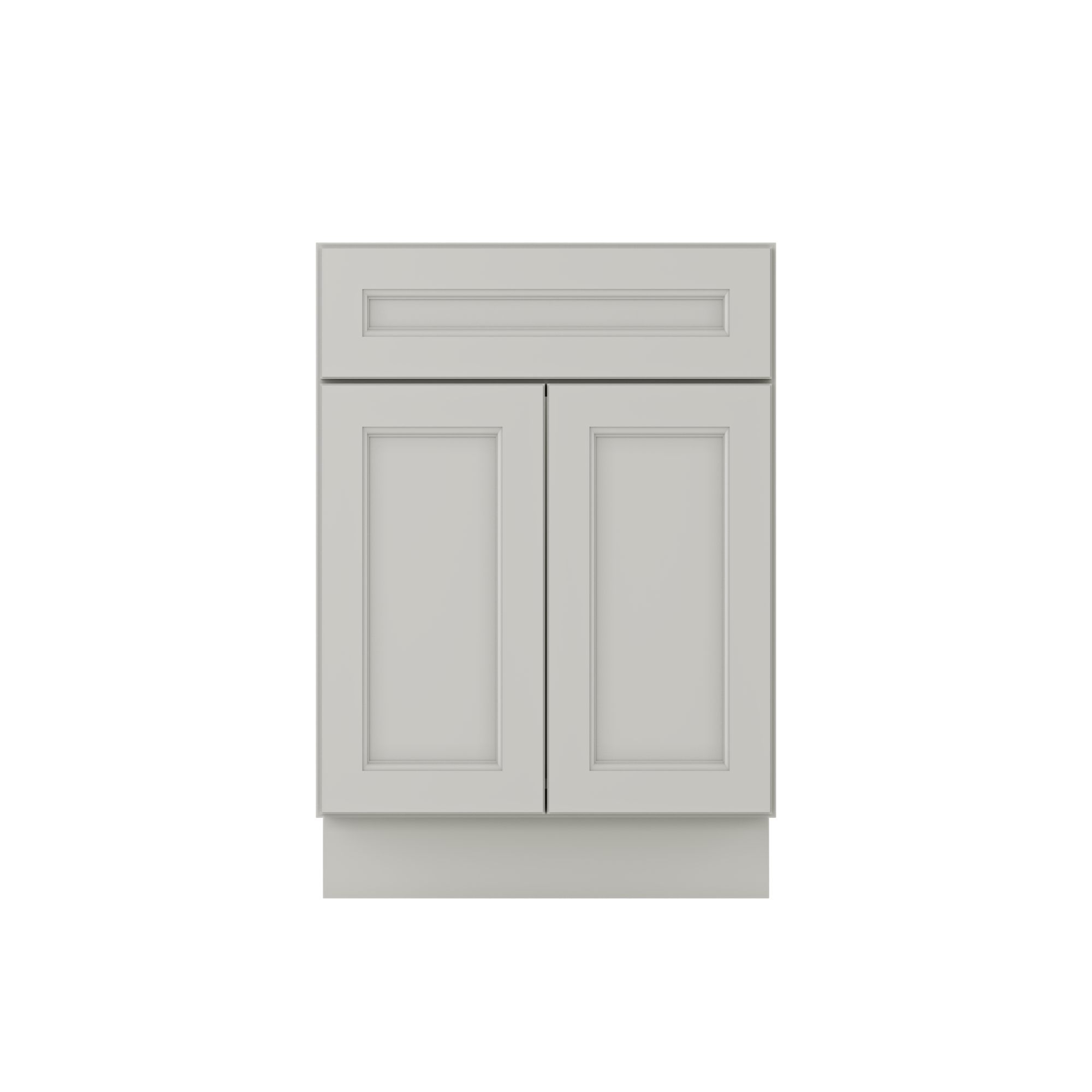 Sink Base Kitchen Cabinet SB24 Milan Pearl 24 in. width 34.5 in. height 24 in. depth