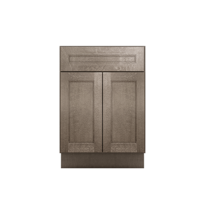 Sink Base Kitchen Cabinet SB24 Milan Slate 24 in. width 34.5 in. height 24 in. depth