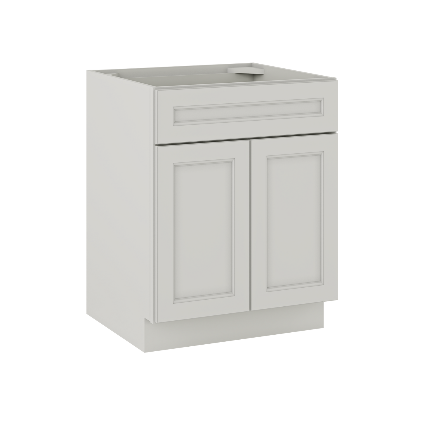 Sink Base Kitchen Cabinet SB27 Milan Pearl 27 in. width 34.5 in. height 24 in. depth