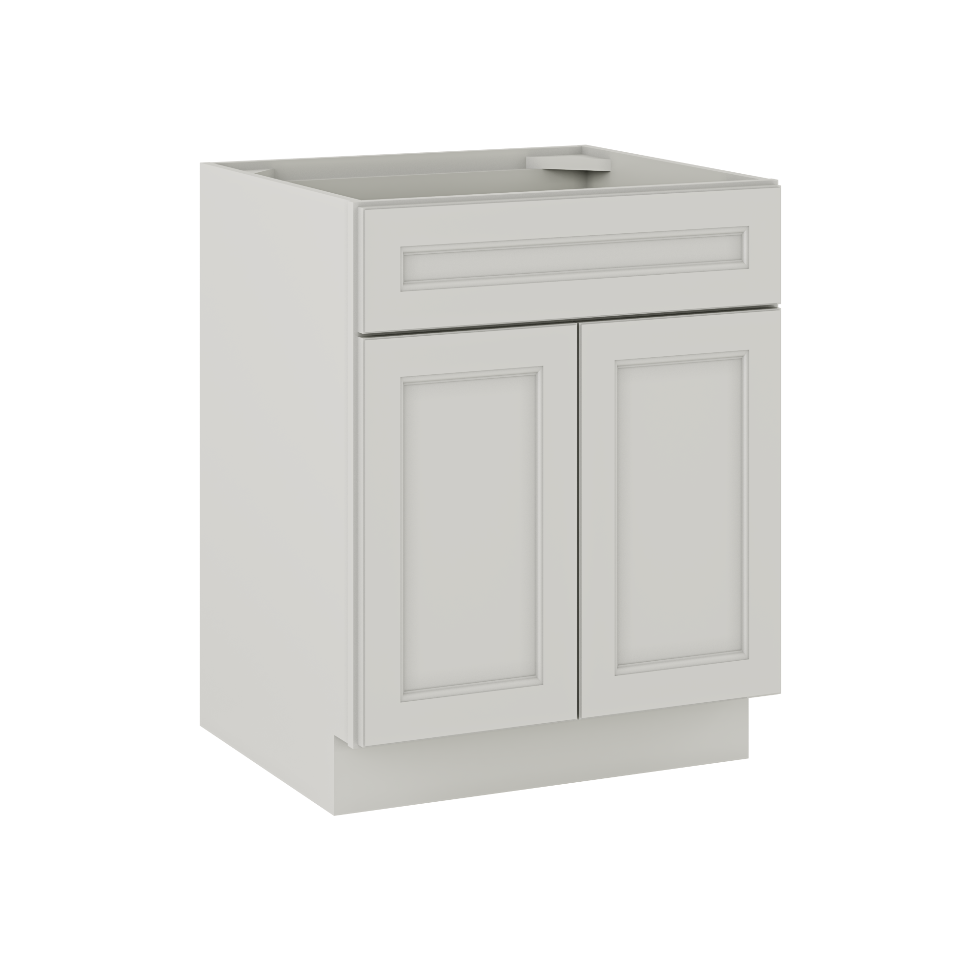 Sink Base Kitchen Cabinet SB27 Milan Pearl 27 in. width 34.5 in. height 24 in. depth