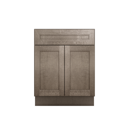 Sink Base Kitchen Cabinet SB27 Milan Slate 27 in. width 34.5 in. height 24 in. depth