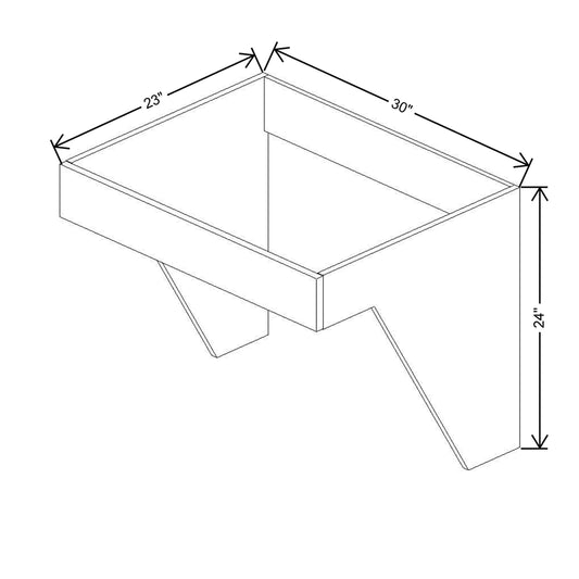 CNC Luxor Harvest 30" W Removable Sink Insert