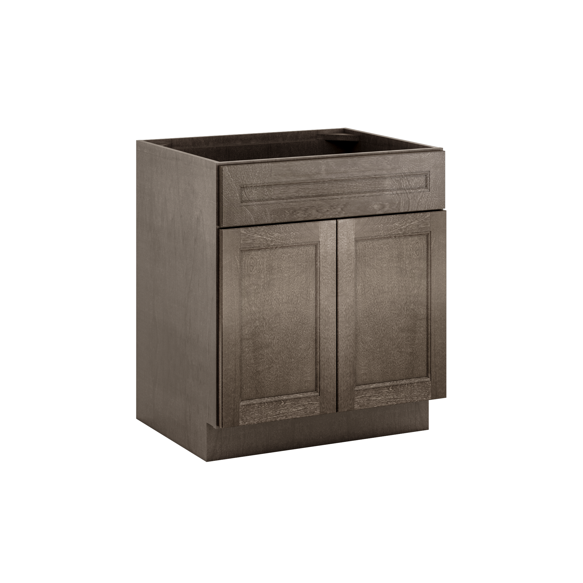 Sink Base Kitchen Cabinet SB30 Milan Slate 30 in. width 34.5 in. height 24 in. depth