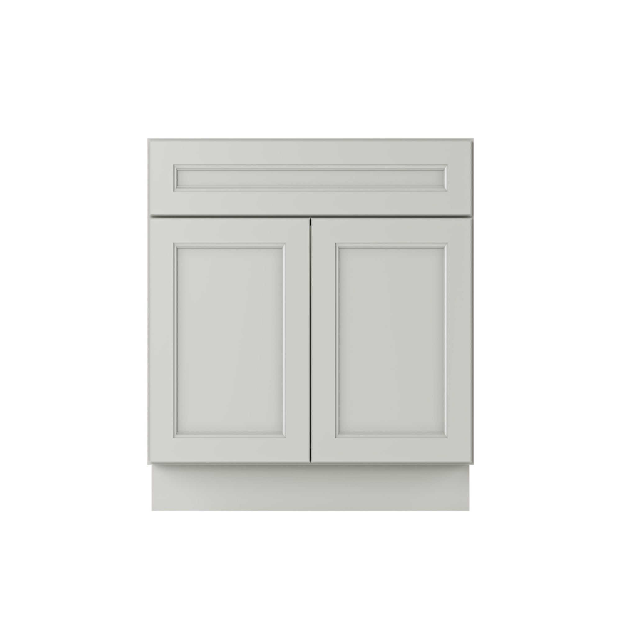 Sink Base Kitchen Cabinet SB30 Milan Pearl LessCare 30 in. width 34.5 in. height 24 in. depth