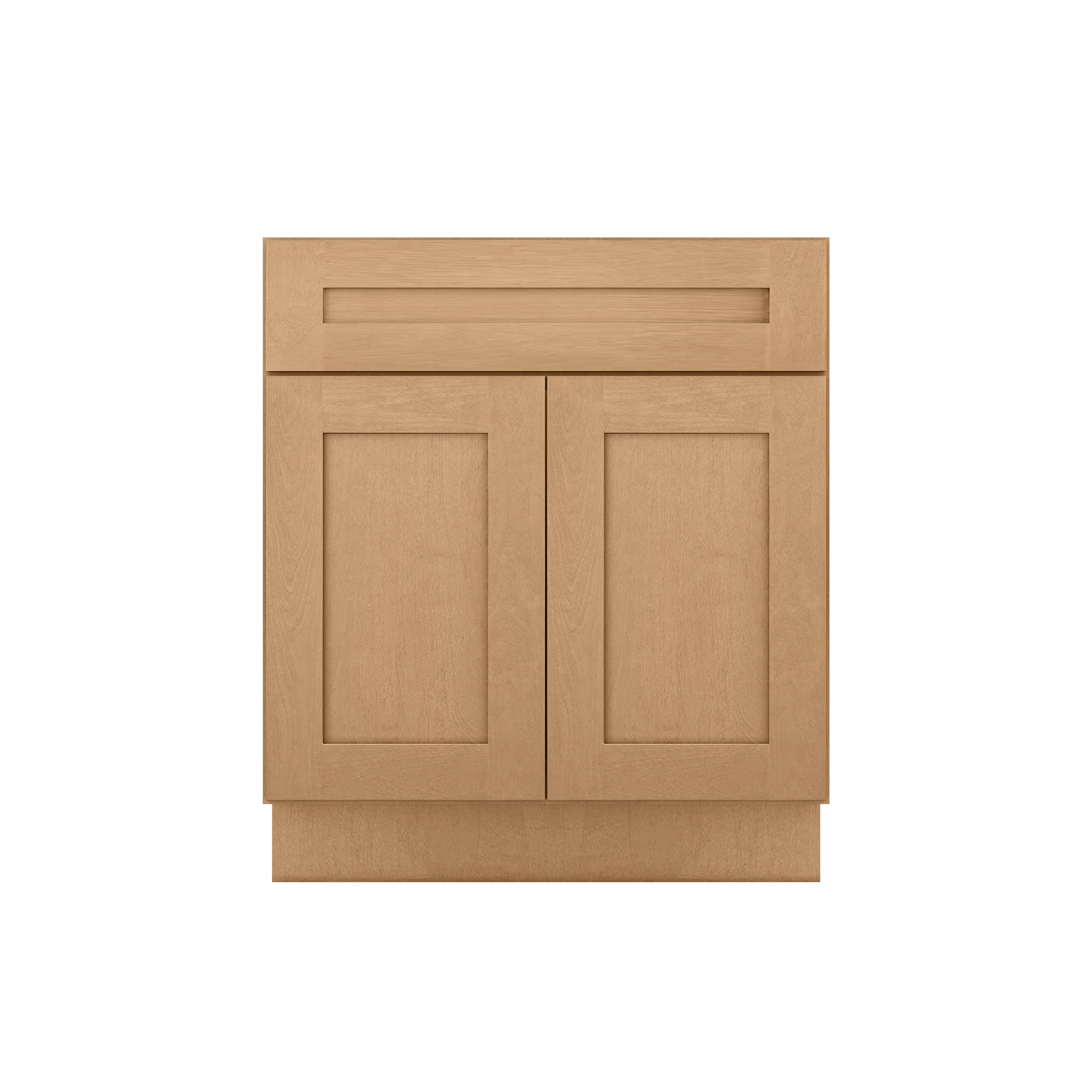 Sink Base Kitchen Cabinet SB30 Shaker Toffee LessCare 30 in. width 34.5 in. height 24 in. depth