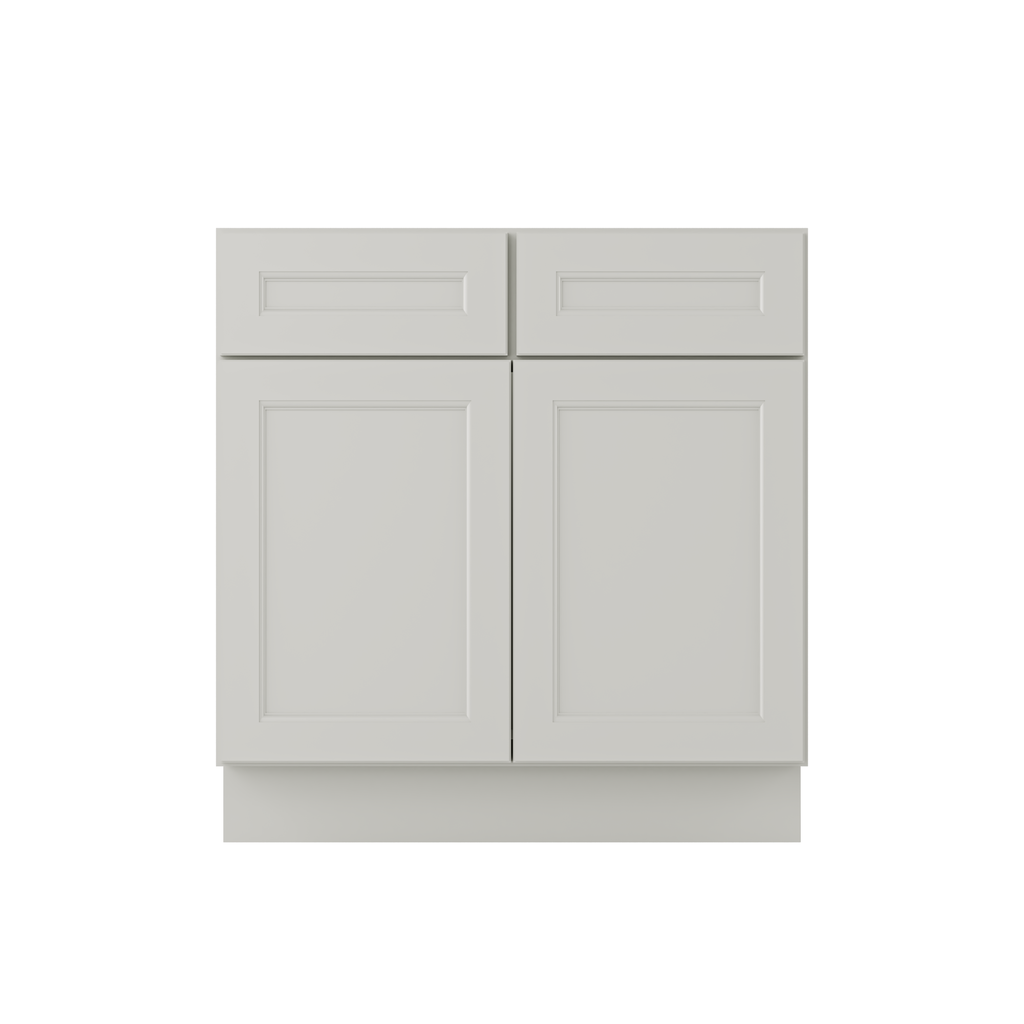 Sink Base Kitchen Cabinet SB33 Milan Pearl 33 in. width 34.5 in. height 24 in. depth