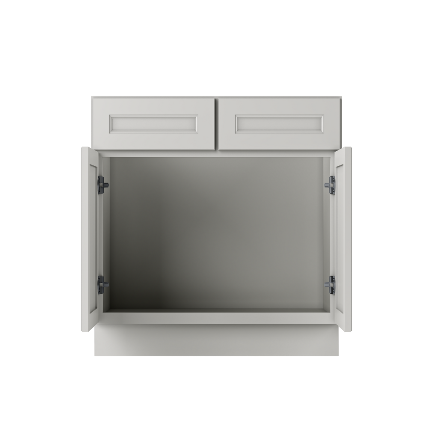 Sink Base Kitchen Cabinet SB33 Milan Pearl 33 in. width 34.5 in. height 24 in. depth