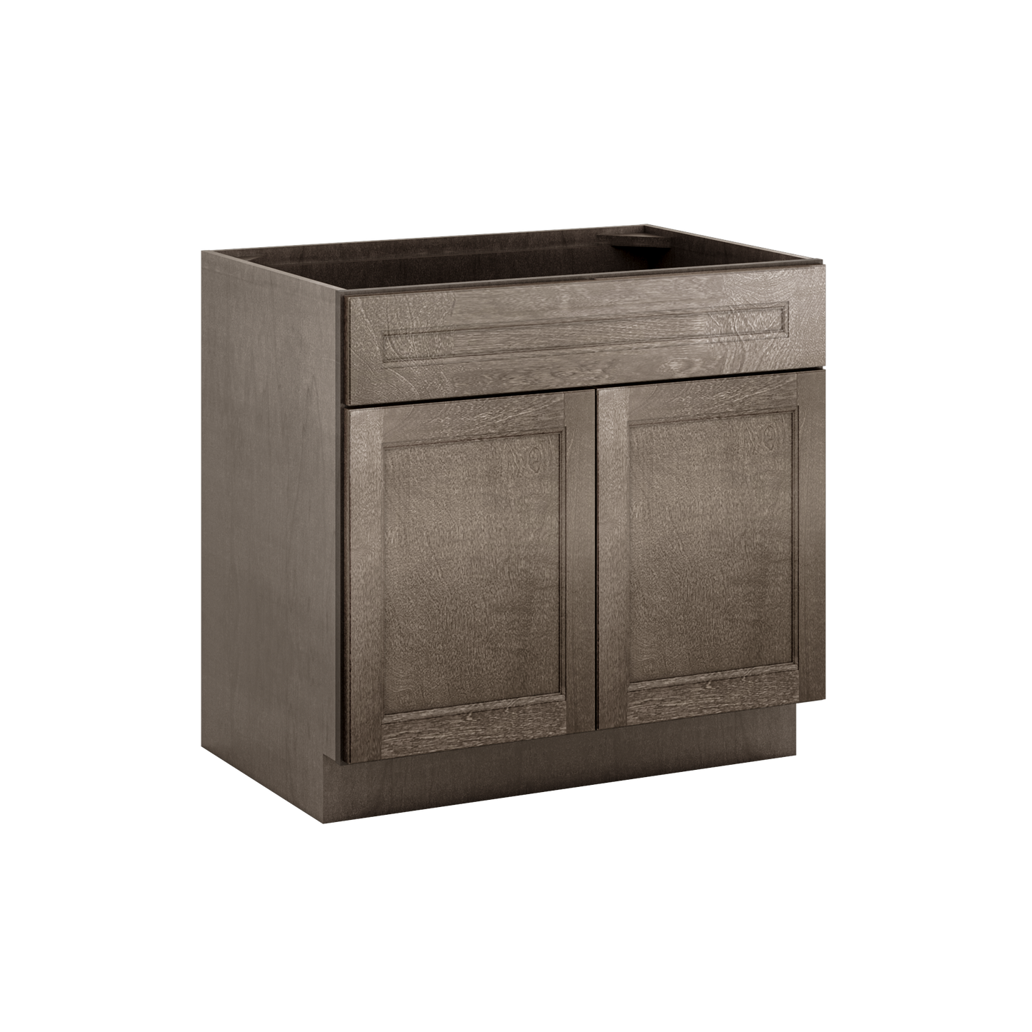 Sink Base Kitchen Cabinet SB36 Milan Slate 36 in. width 34.5 in. height 24 in. depth