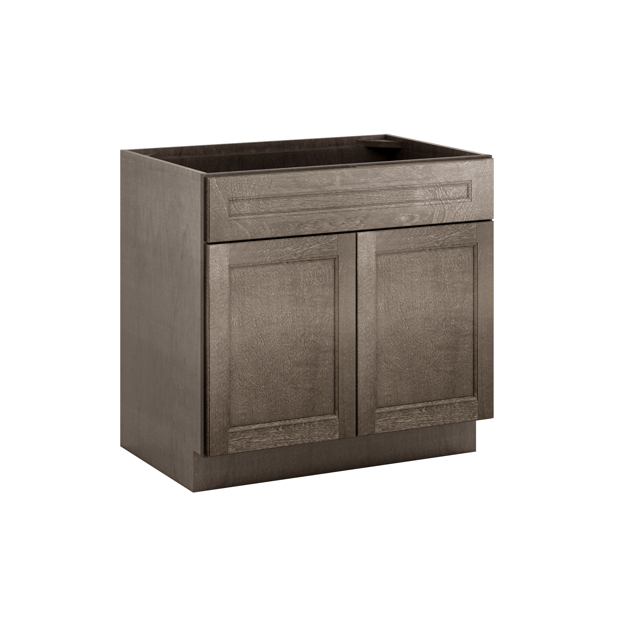 Sink Base Kitchen Cabinet SB36 Milan Slate 36 in. width 34.5 in. height 24 in. depth