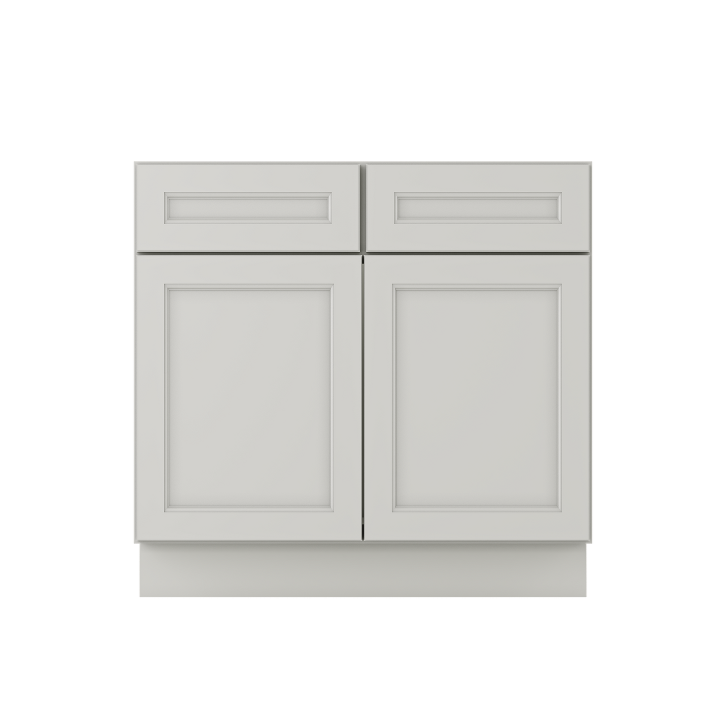 Sink Base Kitchen Cabinet SB36 Milan Pearl 36 in. width 34.5 in. height 24 in. depth