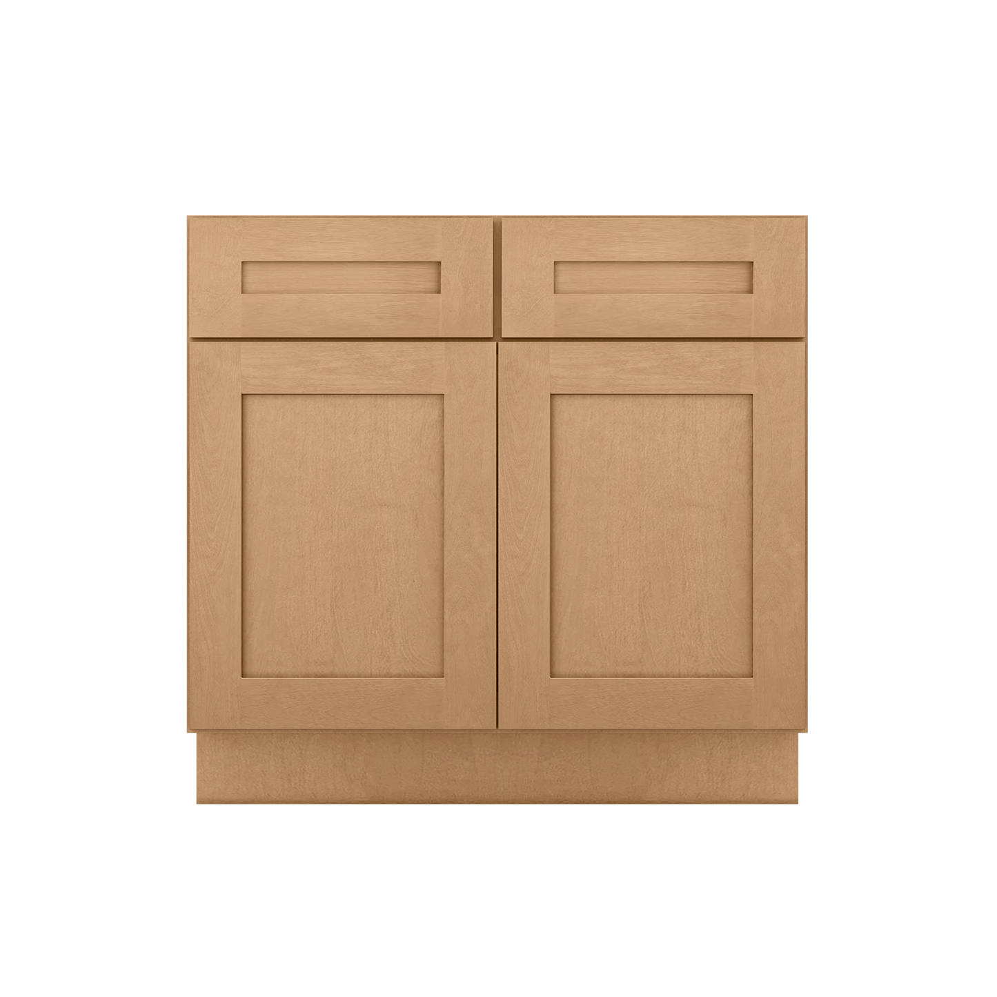 Sink Base Kitchen Cabinet SB36 Shaker Toffee LessCare 36 in. width 34.5 in. height 24 in. depth