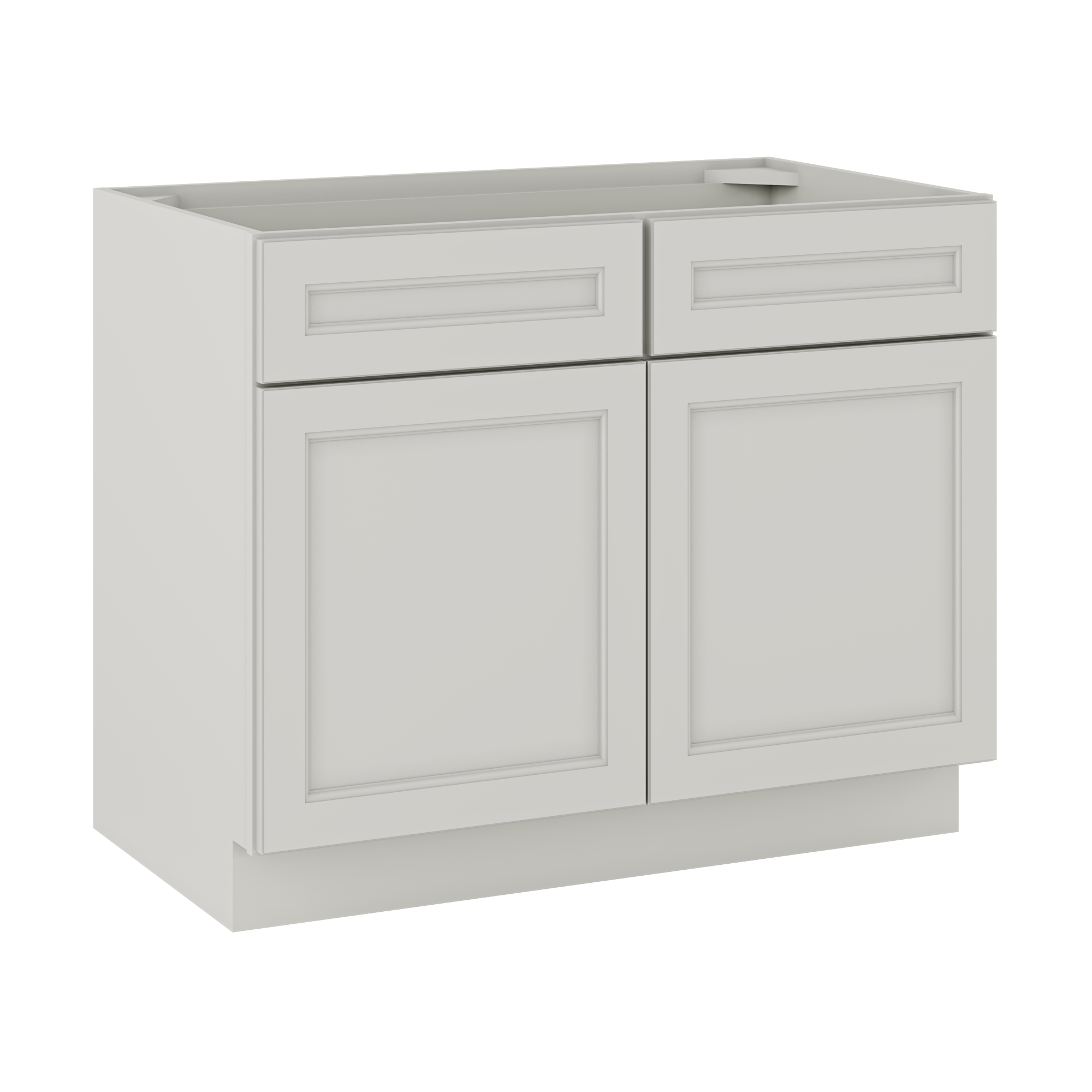 Sink Base Kitchen Cabinet SB42 Milan Pearl 42 in. width 34.5 in. height 24 in. depth