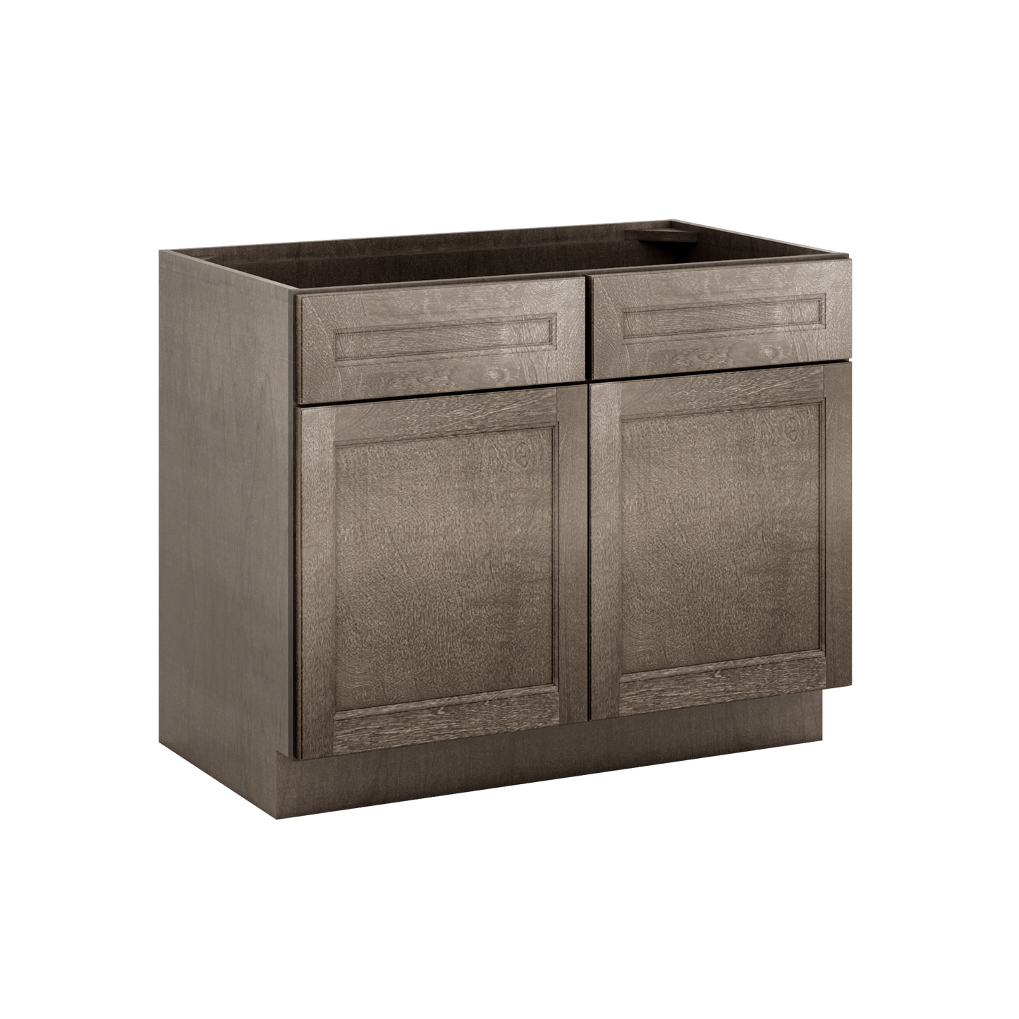 Sink Base Kitchen Cabinet SB42 Milan Slate 42 in. width 34.5 in. height 24 in. depth