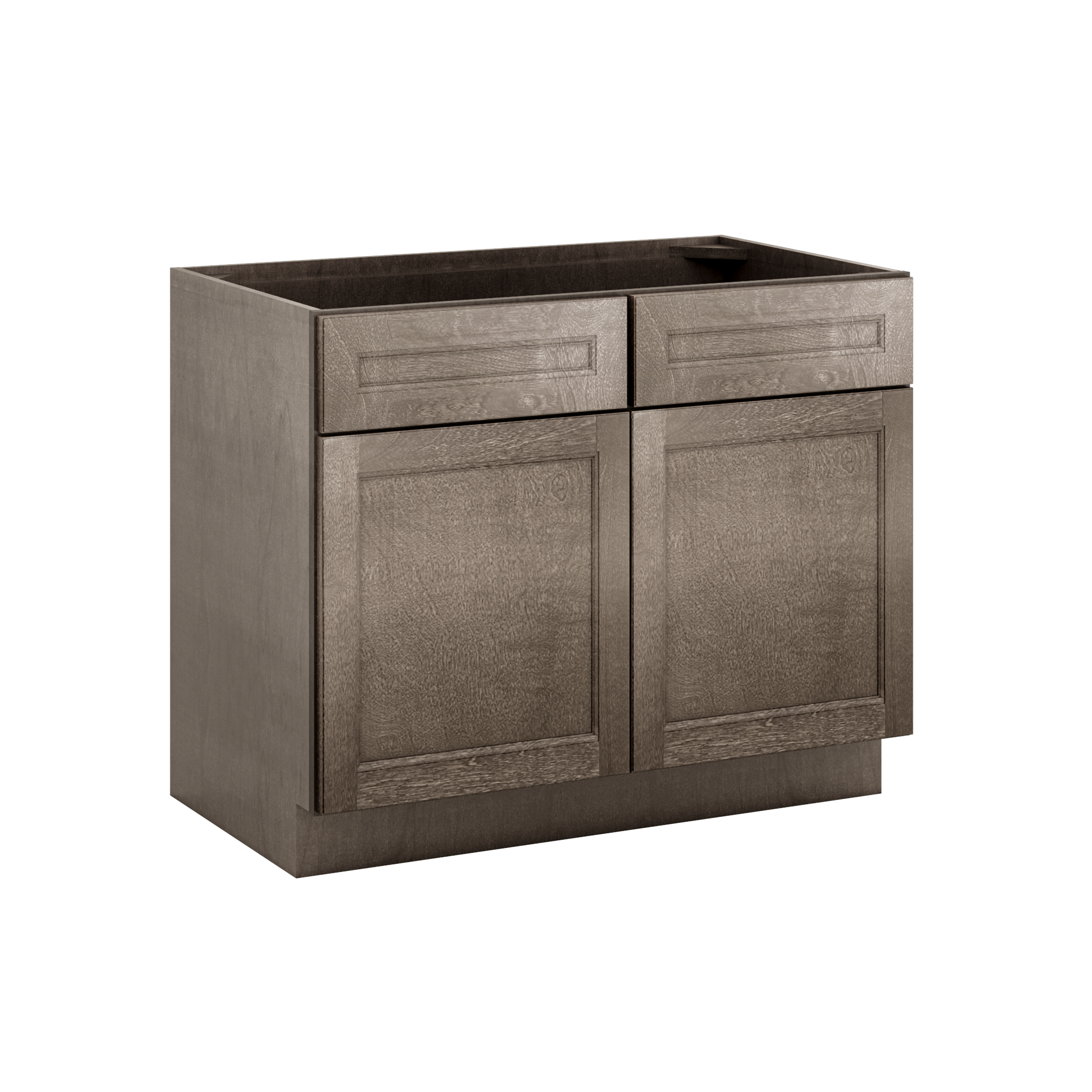 Sink Base Kitchen Cabinet SB42 Milan Slate 42 in. width 34.5 in. height 24 in. depth