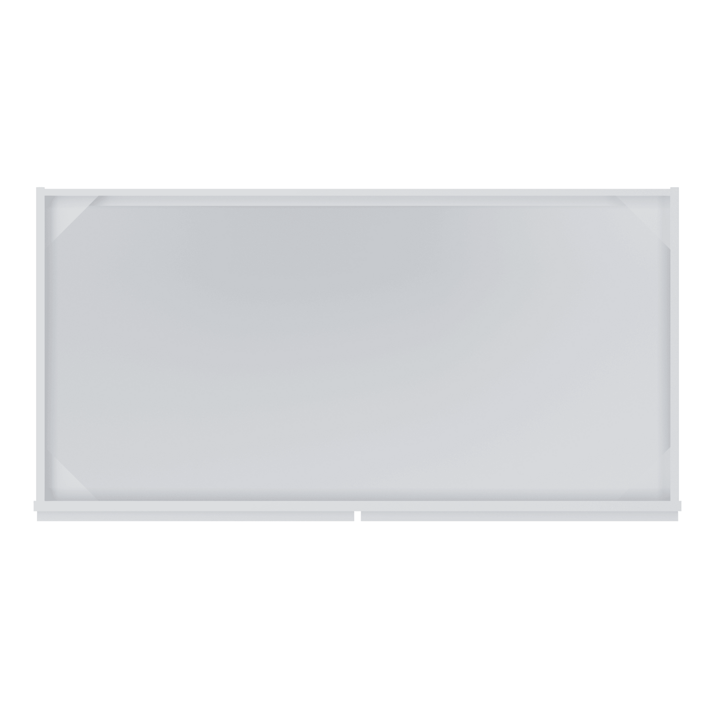 Sink Base Kitchen Cabinet SB48 Alpina White LessCare 48 in. width 34.5 in. height 24 in. depth