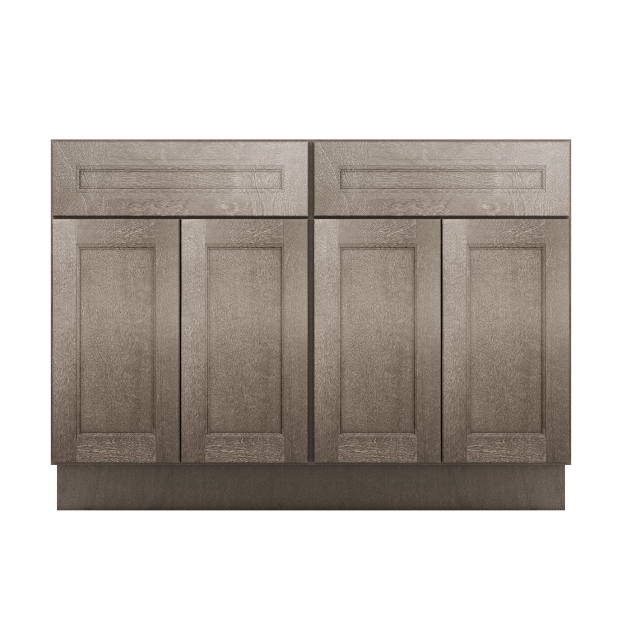 Sink Base Kitchen Cabinet SB48 Milan Slate 48 in. width 34.5 in. height 24 in. depth