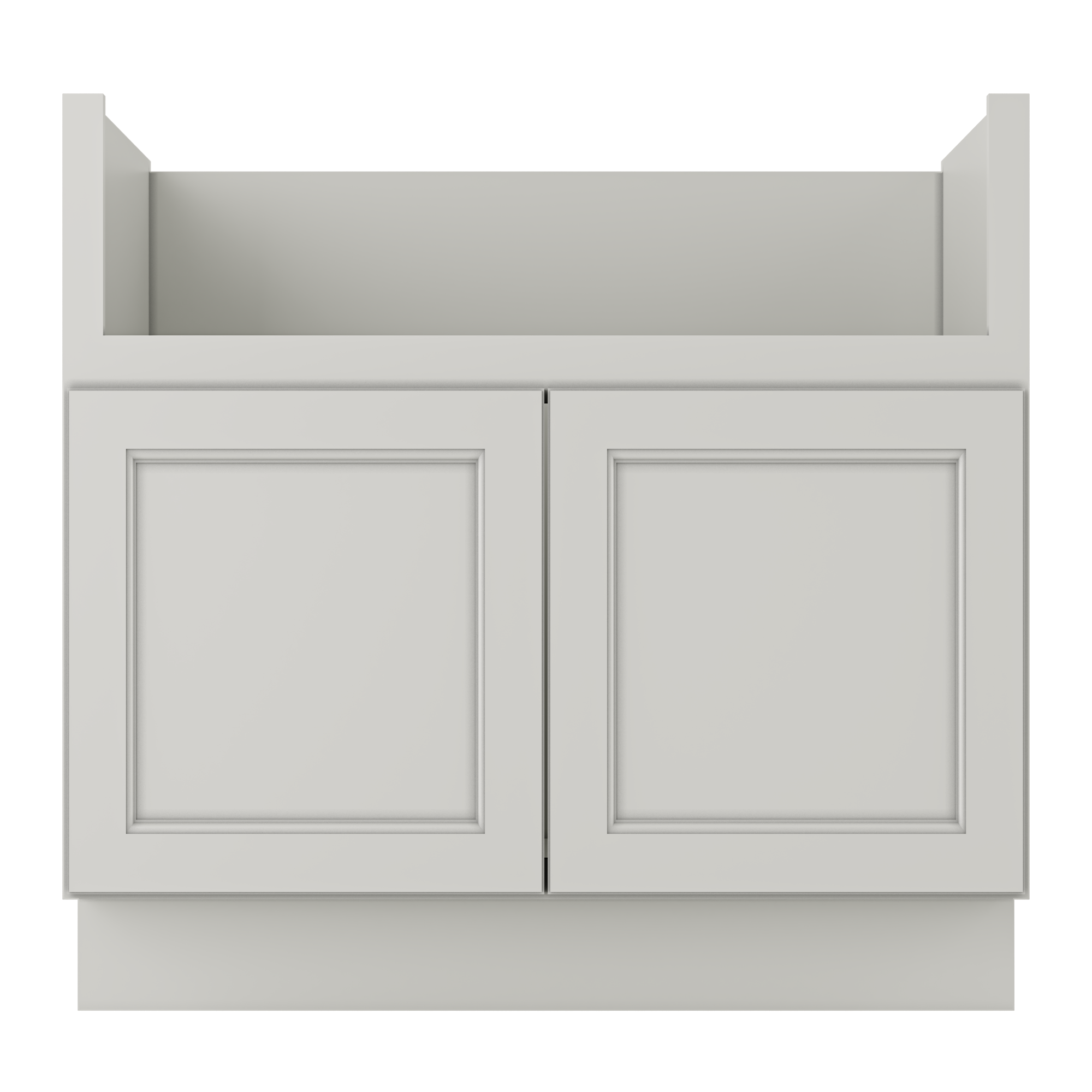 36"W Farmhouse Sink Base Cabinet SBF36-Milan Pearl